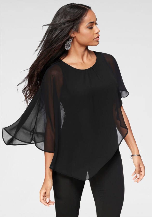 Laura Scott Chiffon blouse
