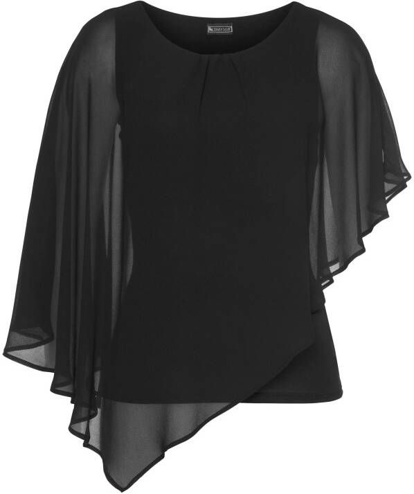 Laura Scott Chiffon blouse