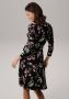 Laura Scott Zomerjurk figuurvolgende snit gebloemd ontwerp van single jersey - Thumbnail 2