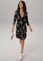 Laura Scott Zomerjurk figuurvolgende snit gebloemd ontwerp van single jersey - Thumbnail 5