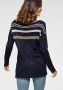 Laura Scott Gebreide trui met een streepdessin en glinstersteentjes - Thumbnail 2
