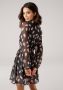 Laura Scott Meshjurk voor jubileumfeesten theaterbezoeken of stadswandelingen lang jurkje - Thumbnail 2