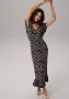 Laura Scott Midi-jurk met smokwerk - Thumbnail 9