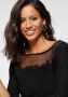 Laura Scott Shirt met ronde hals 3 4-mouw figuurgetailleerde snit - Thumbnail 4