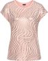Laura Scott Shirt met ronde hals met folieprint - Thumbnail 5