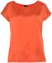 Laura Scott Shirtblouse van satijn en jersey - Thumbnail 6