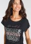 Laura Scott T-shirt met modieuze folieprint - Thumbnail 3