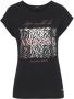 Laura Scott T-shirt met modieuze folieprint - Thumbnail 6