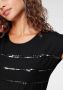 Laura Scott T-shirt met pailletten - Thumbnail 4