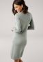 Laura Scott Gebreide jurk met elegant schulprandje - Thumbnail 2