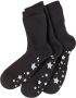 Lavana ABS-sokken met antislipzool in sterrendesign (set 3 paar) - Thumbnail 3