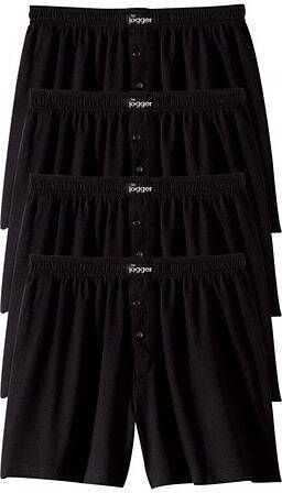le jogger Wijde boxershort in prettig zachte katoenkwaliteit (set 4 stuks)