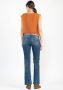 Le Temps Des Cerises Bootcut jeans Flare met bindstrik - Thumbnail 3