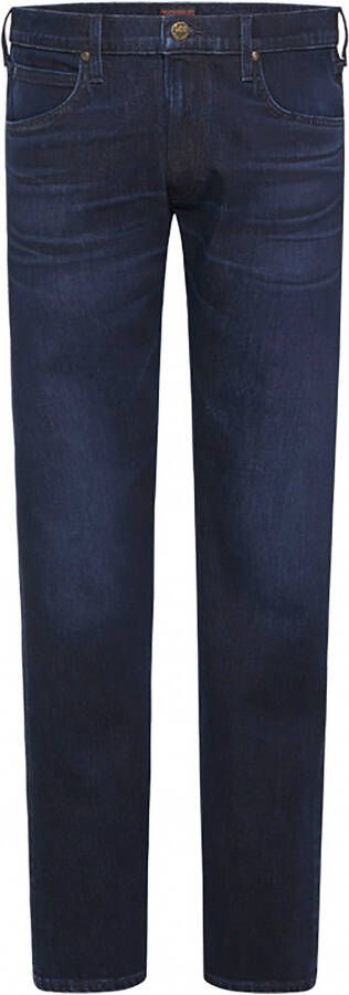 Lee Herenblauwe Jeans met Ritssluiting en Knoopsluiting Blauw Heren