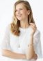 LEONARDO Edelstalen armband Goudkleur Hope 018113 met cat's eye glazen parel (geïmiteerd) - Thumbnail 4