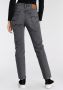Levi's Hoge Taille Slim-Fit Straight Jeans Gray Dames - Thumbnail 2