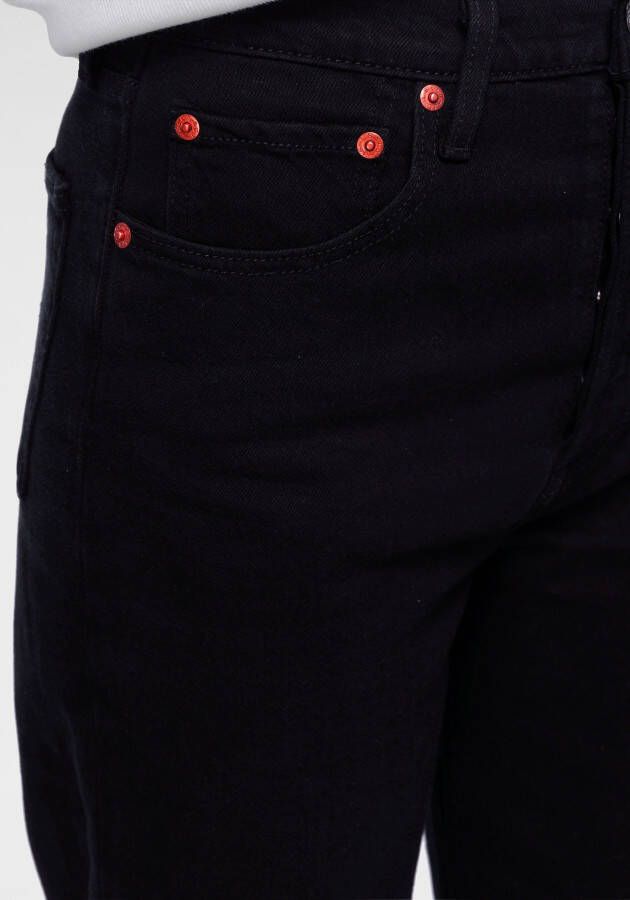 Levi's 5-pocketsjeans RIBCAGE met knoopsluiting
