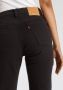 Levi's Zwarte effen jeans met ritssluiting en knoopsluiting Black Dames - Thumbnail 7