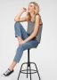 Levi's Straight leg high rise jeans van katoen model '501' - Thumbnail 10