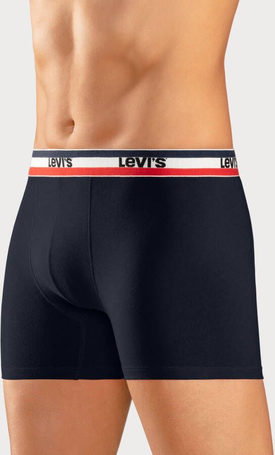 Levi's Boxershort Gestreepte logoband (set 6 stuks)