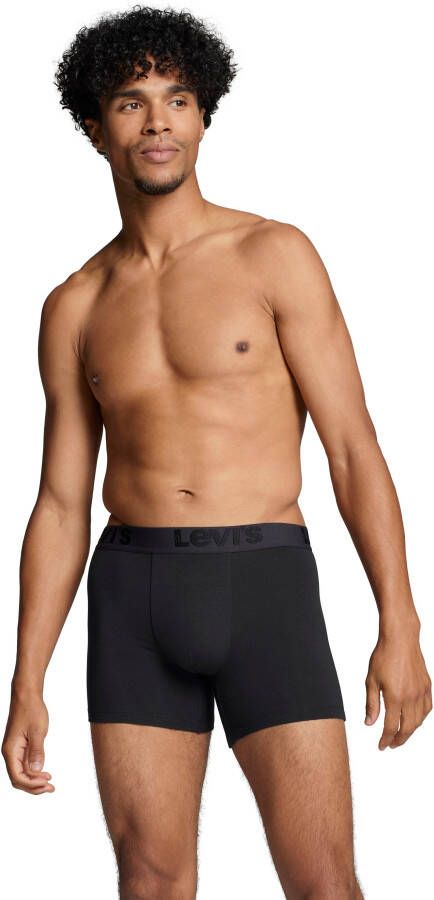 Levi's Boxershort met logo-weefband (set 3 stuks)