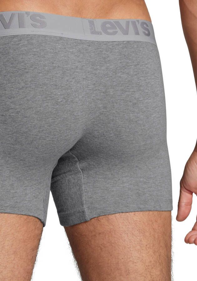 Levi's Boxershort met logo-weefband (set 3 stuks)