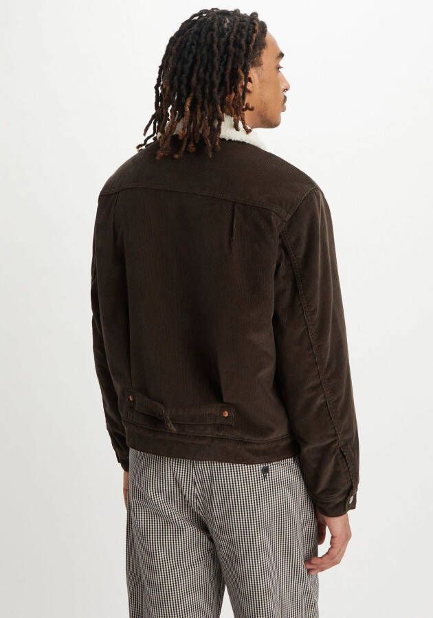 Levi's Cordjasje SHERPA TRUCKER met warm sherpa-voering