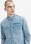 Levi's Jeans overhemd SAWTOOTH RLX FIT WESTERN BLUES - Thumbnail 4