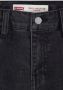 Levis Levi's Kids 502 tapered fit jeans black Zwart Jongens Stretchdenim Effen 140 - Thumbnail 6