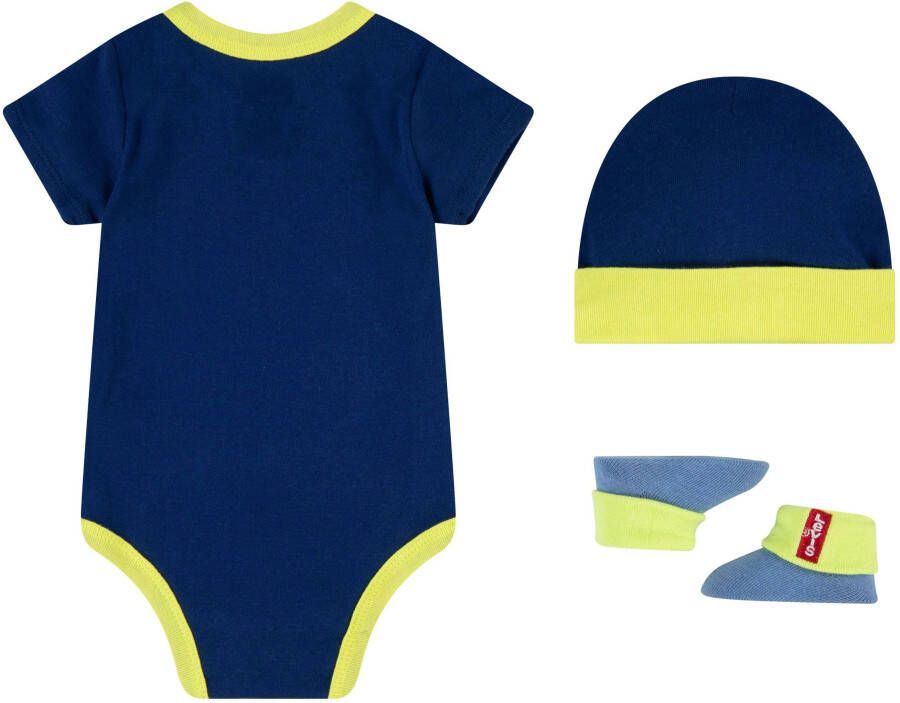 Levi's Kidswear Body met korte mouwen Newborn-cadeauset (set 3-delig)
