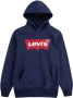 Levis Levi's Kids hoodie Batwing Screenprint met logo donkerblauw Sweater Logo 104 - Thumbnail 9