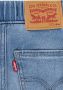 Levis Levi's Kids skinny jeans bermuda Dobby salt lake Denim short Blauw Jongens Stretchdenim 128 - Thumbnail 8