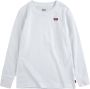 Levis Levi's Kids longsleeve wit Jongens Katoen Ronde hals Effen 110 - Thumbnail 4