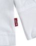 Levis Levi's Kids longsleeve wit Jongens Katoen Ronde hals Effen 110 - Thumbnail 6