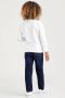 Levis Levi's Kids longsleeve wit Jongens Katoen Ronde hals Effen 110 - Thumbnail 9