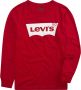 Levis Levi's Kids longsleeve Batwing met logo rood Katoen Ronde hals 140 - Thumbnail 5
