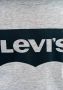 Levis Levi's Kids longsleeve Batwing met logo grijs melange Meisjes Katoen Ronde hals 158 - Thumbnail 5