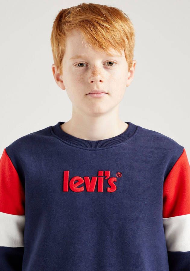 Levi's Kidswear Sweatshirt COLORBLOCKED CREW