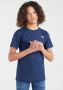 Levis Levi's Kids basic T-shirt Batwing chest met logo donkerblauw Jongens Katoen Ronde hals 140 - Thumbnail 4