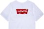 Levis Levi's Kids T-shirt LIGHT BRIGHT MEET & GREET met logo wit rood Meisjes Katoen Ronde hals 140 - Thumbnail 6