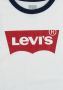 Levis Levi's Kids T-shirt Batwing Ringer met contrastbies wit Jongens Katoen Ronde hals 140 - Thumbnail 12