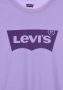 Levi's Kids T-shirt Batwing met logo paars - Thumbnail 9