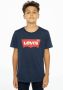 Levis Levi's Kids T-shirt Batwing met logo donkerblauw Katoen Ronde hals 176 - Thumbnail 4