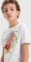 Levi's Kids T-shirt Popsicle van biologisch katoen wit - Thumbnail 9