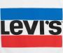 Levis Levi's Kids T-shirt met logo wit blauw rood Jongens Katoen Ronde hals Logo 116 - Thumbnail 11