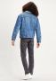Levi's Blauwe Katoenen Blazer met Lange Mouwen en Automatische Knopen Blue Heren - Thumbnail 5