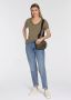 Levi's Hoog getailleerde relaxte jeans met taps toelopende pijpen Blauw Dames - Thumbnail 9