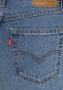Levi's Hoog getailleerde relaxte jeans met taps toelopende pijpen Blauw Dames - Thumbnail 11
