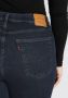 Levi s Plus SIZE flared cut jeans met labelpatch model '726' - Thumbnail 8