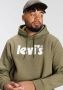 Levi s Big & Tall PLUS SIZE hoodie met labelprint model 'GRAPHIC' - Thumbnail 9
